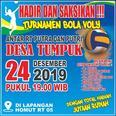 EVENT AKHIR TAHUN TURNAMEN BOLA VOLI