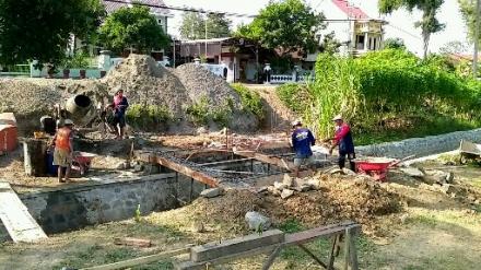 PEMBANGUNAN JEMBATAN USAHA TANI RT 2A